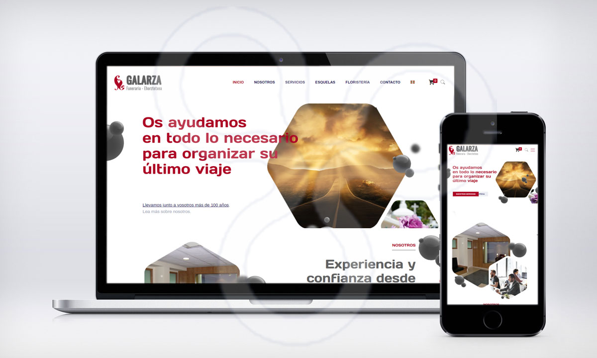 Web Funeraria GALARZA